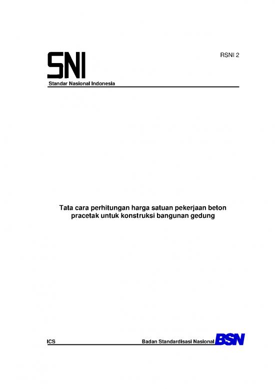 picture Sni Pdf 8397 | Tata Cara Perhitungan Beton Pra Cetak Unt Bangunan | Teknik Sipil